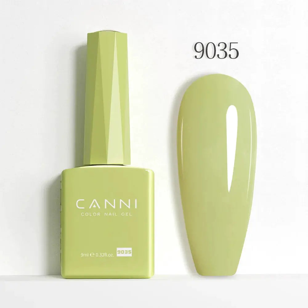 Canni Hema Free Nail Gel Polish Christmas Red Collection Semi Permanent 9ml Long Lasting Shine