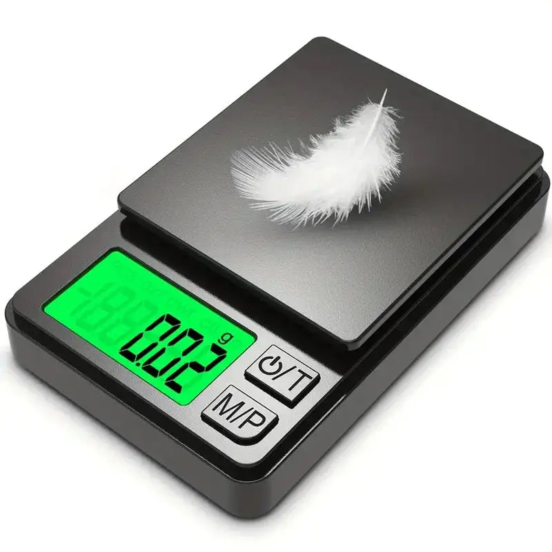 ZenPro Precision Pocket Scale 1000g Capacity 0.1g Increments With Backlit LCD For Travel Jewelry Food