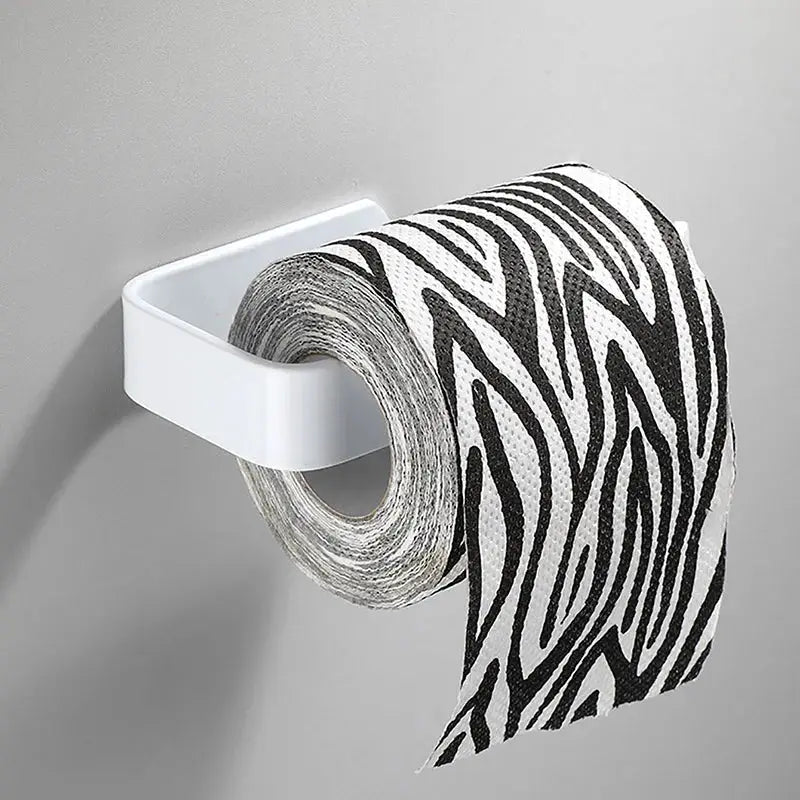 Adhesive Paper Towel Holder And Toilet Roll Dispenser For Kitchen Bathroom Cabinet Storage Napkin Rack