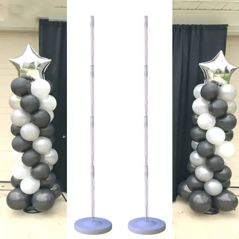 130cm Clear Balloon Column Stand Arch Graduation Decoration Wedding Birthday Baby Shower Party Supplies