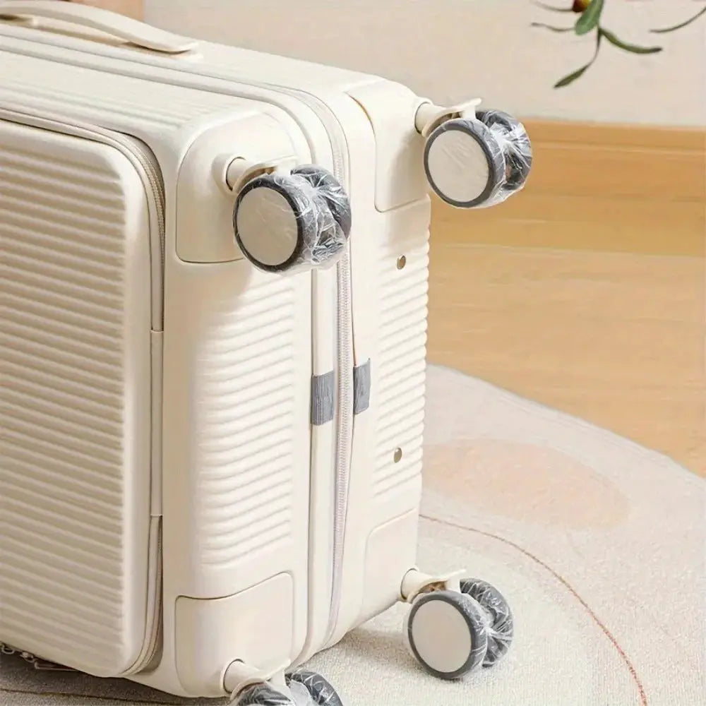 TravelGuard Luggage Wheel Covers Dustproof Disposable Protectors For Suitcases And Trolleys Lightweight Durable