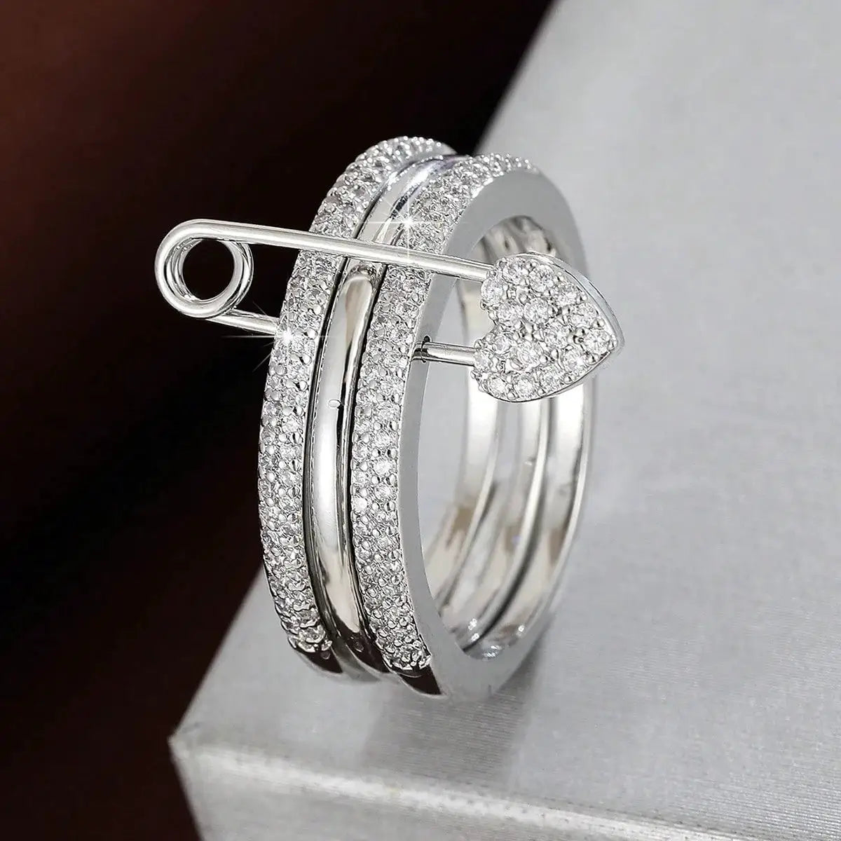 Stacked Ring Jewelry Fashion Trend Street Style Gift For Friends Birthday Party Surprise Ring