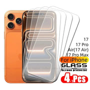 NovaGuard Tempered Glass Screen Protector For iPhone 17 Pro Max Ultra Thin 9H Clarity And Touch Accuracy