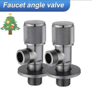 4 Points Faucet Inlet Valve Brass Triangle Valve Universal Switch For Water Heaters Toilets Washing Machines