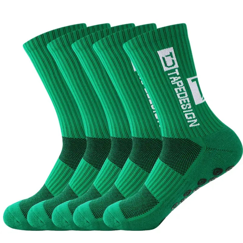 Mens Non Slip Soccer Socks With Non Skid Grip For Football Basketball Cycling And Training Performance