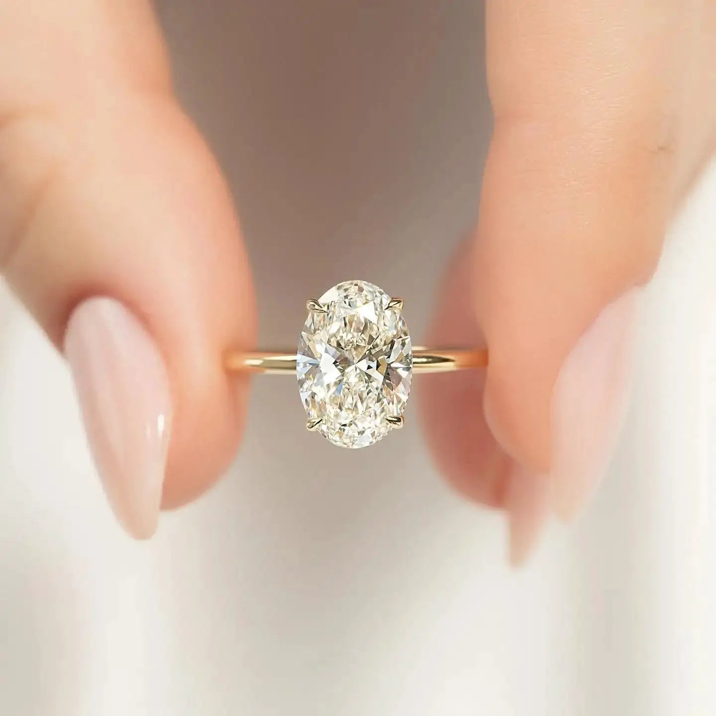 925 Sterling Silver Zircon Engagement Ring And Wedding Band For Women 1 To 8Ct Promise Eternity Ring Fine Jewelry Gift