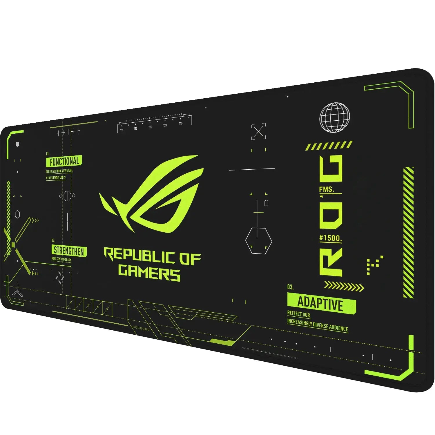 Dapesuom XXL Extended Gaming Mat for PC and Keyboard Large Mouse Pad Non Slip Surface Ultra Smooth Fabric