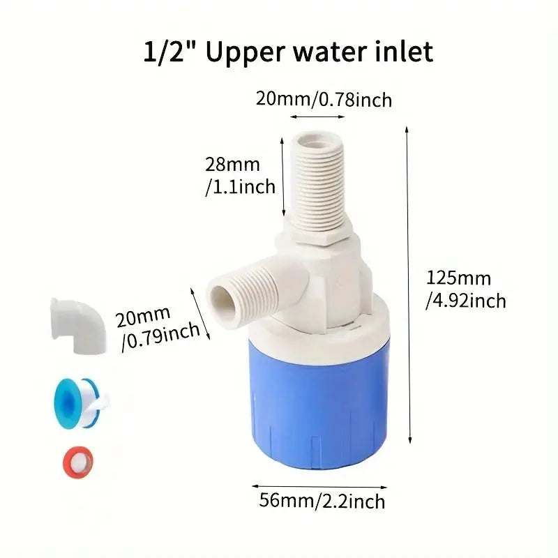 Half Inch Automatic Closing Mini Float Valve No Power Required For Water Tank And Water Tower Level Controller