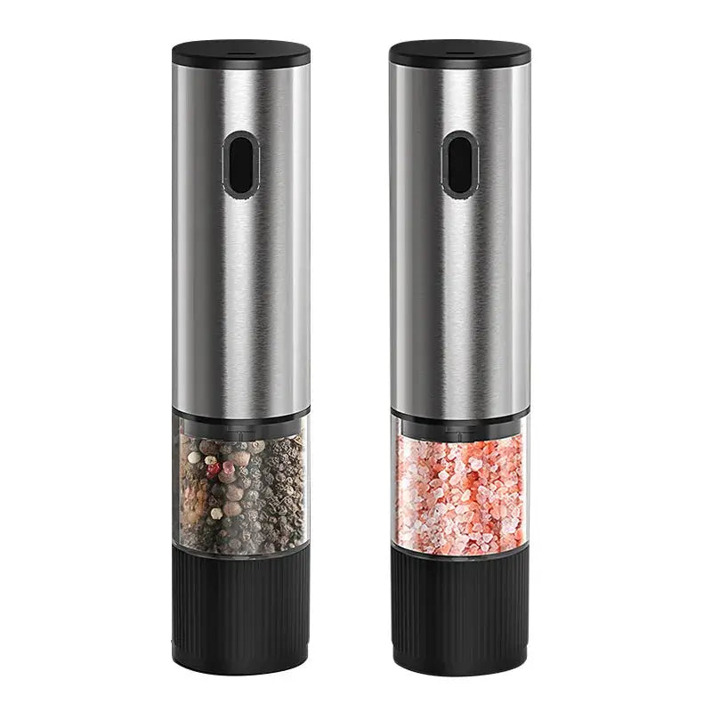 ChefSmart Electric Salt and Pepper Grinder Rechargeable Pepper Mill with Adjustable Coarseness