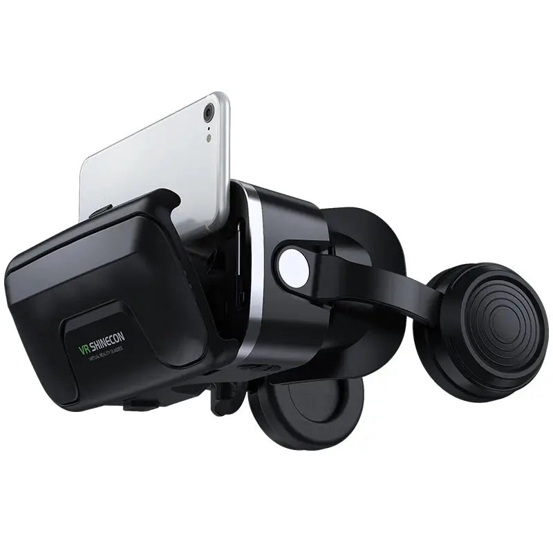 VR Shinecon 10.0 Helmet 3D Glasses Virtual Reality Headset For Smartphone Mobile Gaming Movies And Apps