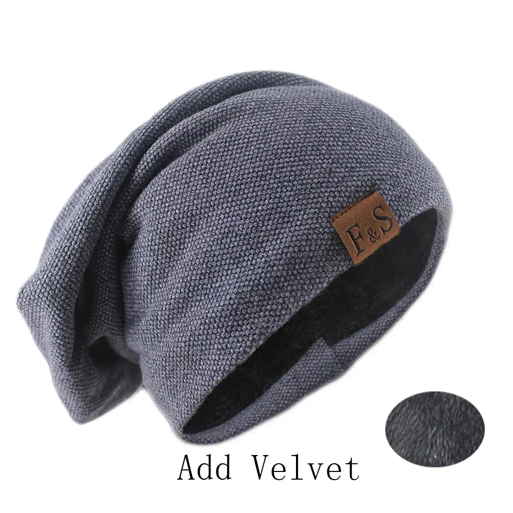Unisex Fashion Bonnet Hat Knitted Solid Color Beanie For Men And Women Autumn And Spring Soft Hip Hop Turban Style