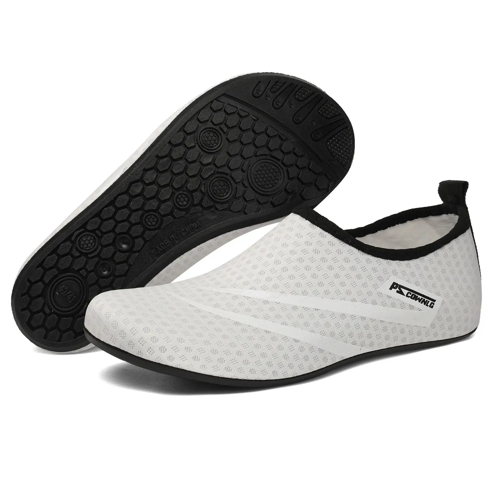 AquaStride Unisex Water Shoes Breathable Mesh Quick Dry Non Slip Rubber Outsole For Beach Surf Snorkeling