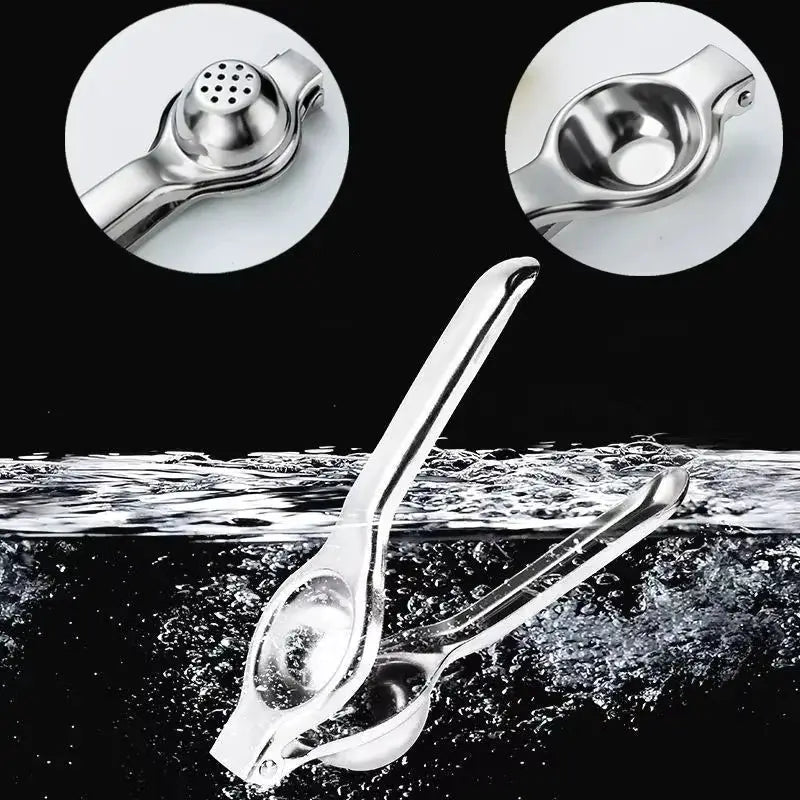 Stainless Steel Manual Juicer for Lemons and Oranges Handheld Fruit Squeezer Kitchen Press Tool