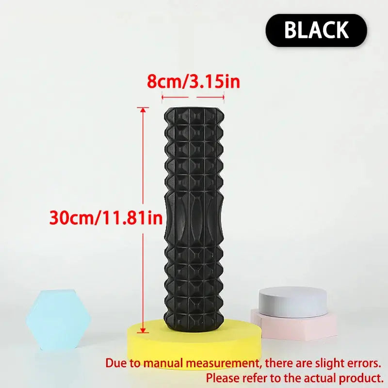Two Sizes 45cm And 30cm Foam Massage Roller Hollow Column For Muscle Massage Physiotherapy And Sports Rehabilitation