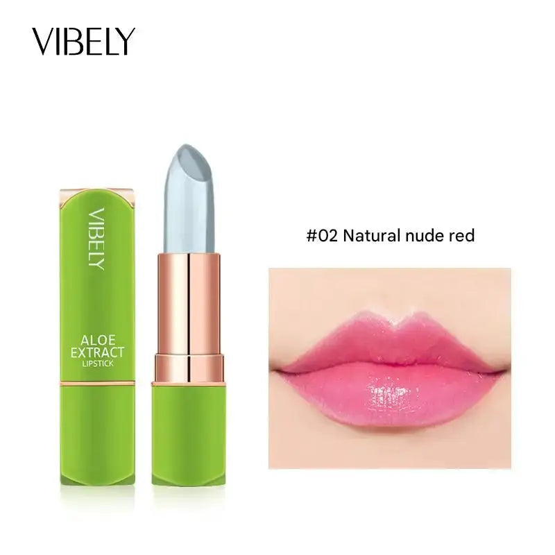 Vibely 7 Color Mood Changing Lip Balm With Aloe Vera Hydration And Long Lasting Color Shifting Shine