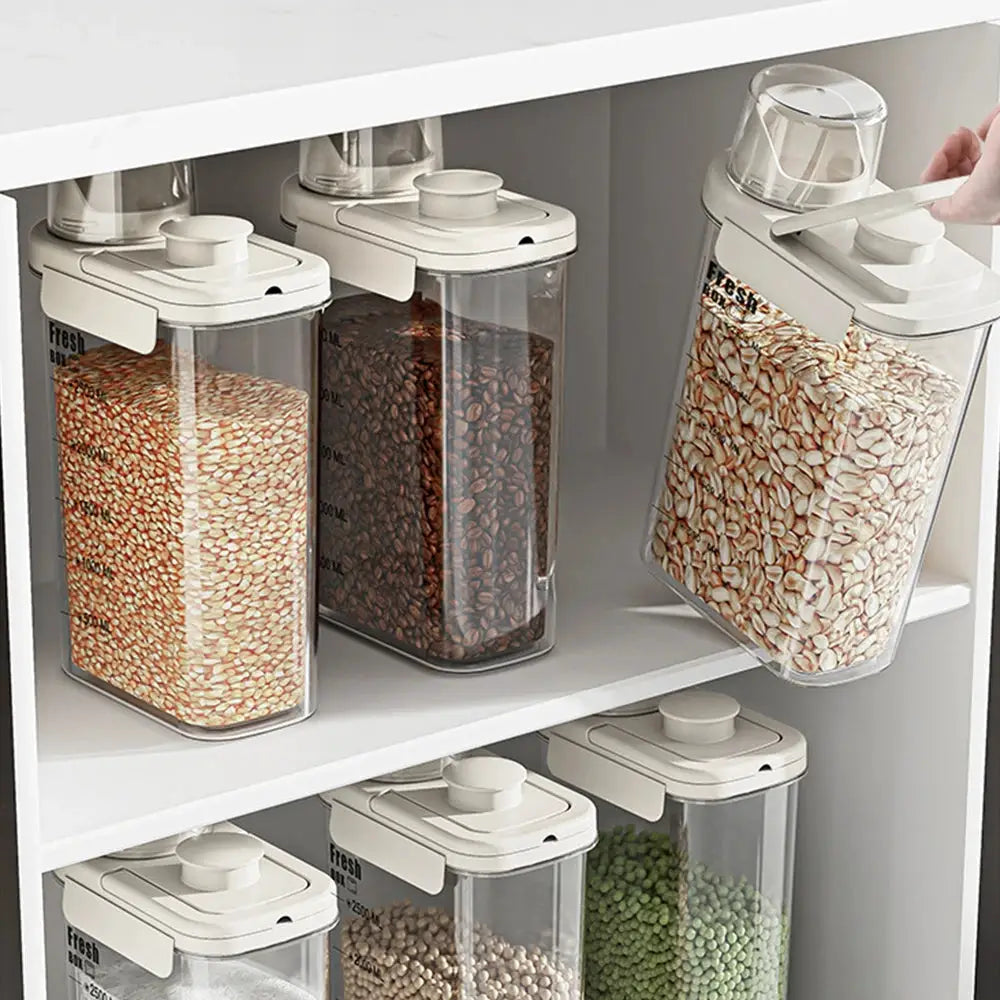 Large Capacity Grain Storage Tank For Kitchen Flour And Rice Insect Proof And Moisture Proof Sealed Container