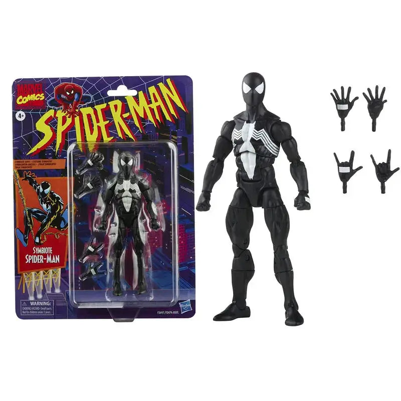 Spider Man 2099 Miguel O'Hara Venom Inspired Action Figure Toy Collectible Hasbro Marvel Figure