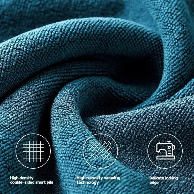 NovaLux Microfiber Car Wash Towel 75x35cm Lint Free Ultra Soft Drying Cloth For Car Detailing
