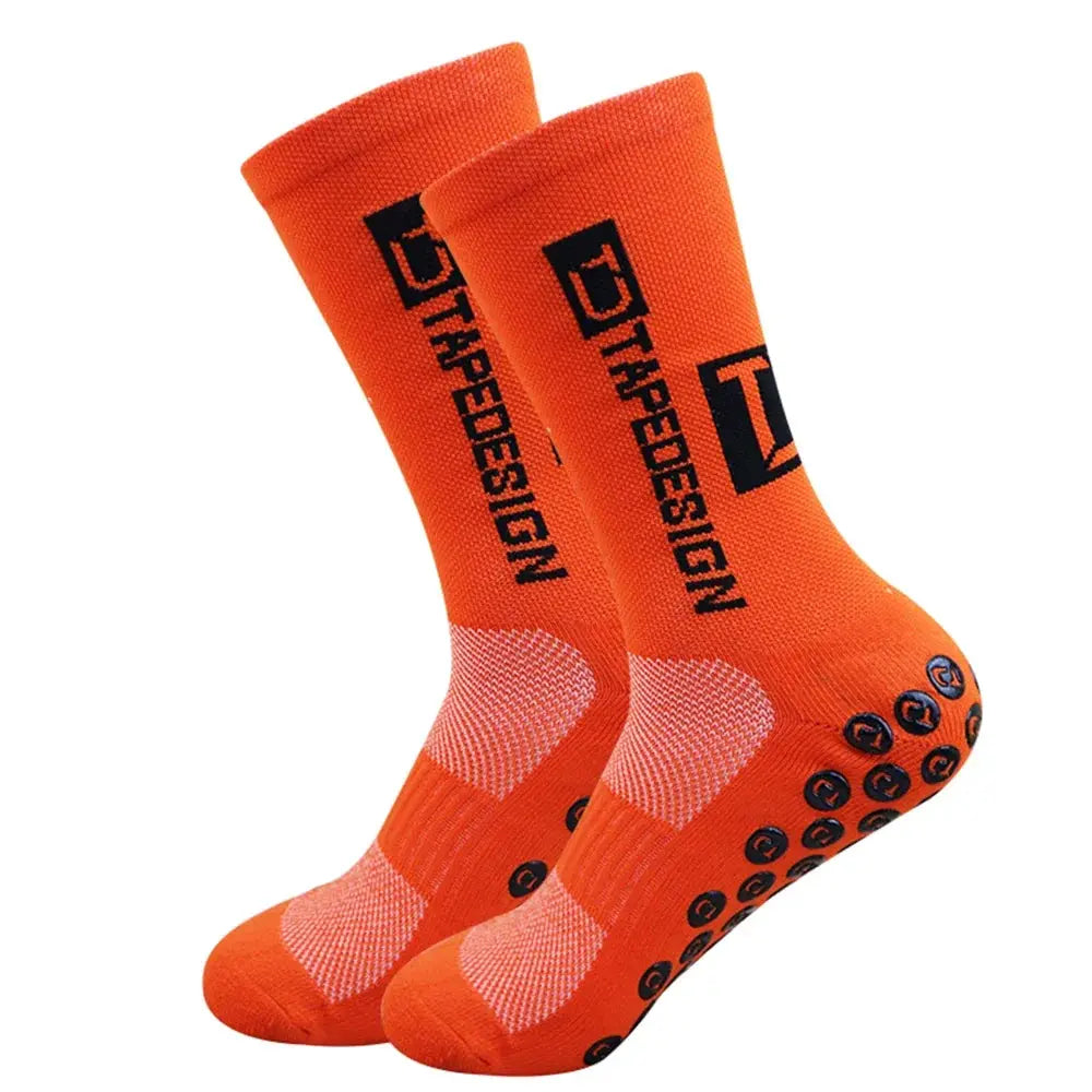 Mens Non Slip Soccer Socks With Non Skid Grip For Football Basketball Cycling And Training Performance