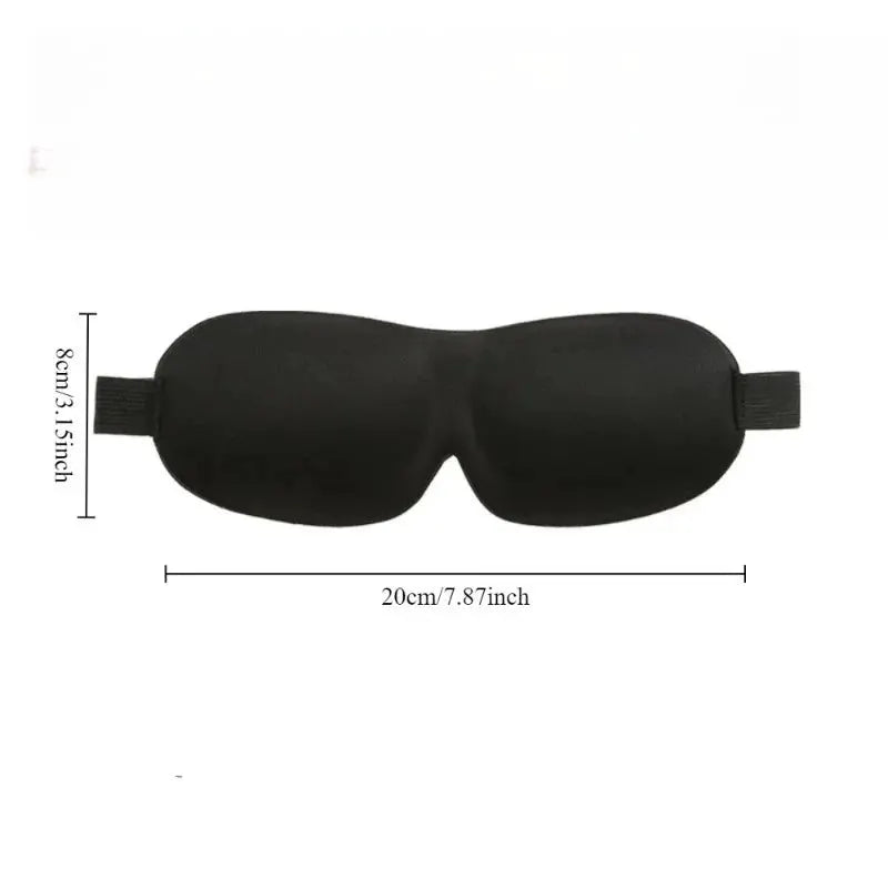 3D Memory Foam Sleep Mask Eye Cover Blindfold For Travel Blockout