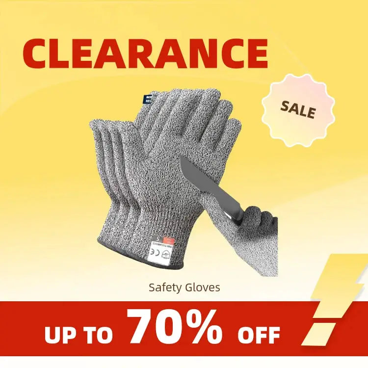 Grade 5 Cut Resistant Gloves HPPE Kitchen Scratch Resistant Glass Cutting Garden Protection For Gardeners