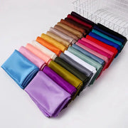 SatinLuxe 90x90 cm Satin Square Hijab Scarf For Everyday Modest Style And Elegant Wrap