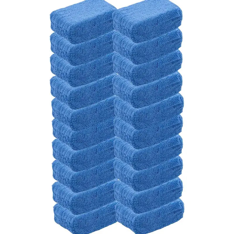 GlossPro Car Wax Applicator Pads Soft Microfiber Polishing Sponges For Flawless Detailing
