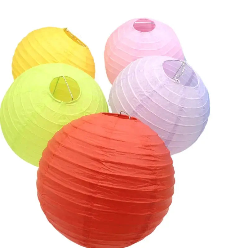 12 Inch Chinese Paper Lantern Ball DIY Handmade Round Lantern For Wedding Christmas Event Party Decorations 30cm