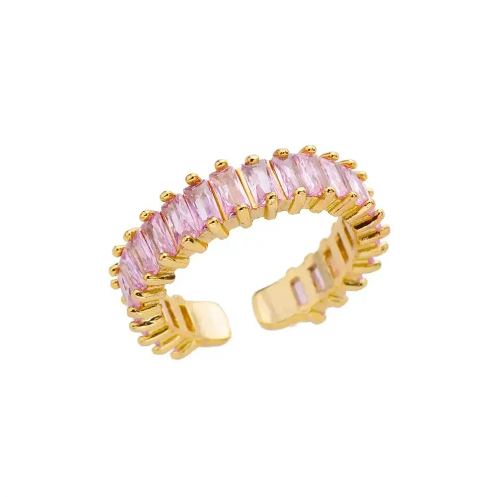 316L Stainless Steel Rings For Women Gold Color Never Fade Luxury Classic Wedding Rings Couple Jewelry Free Shipping