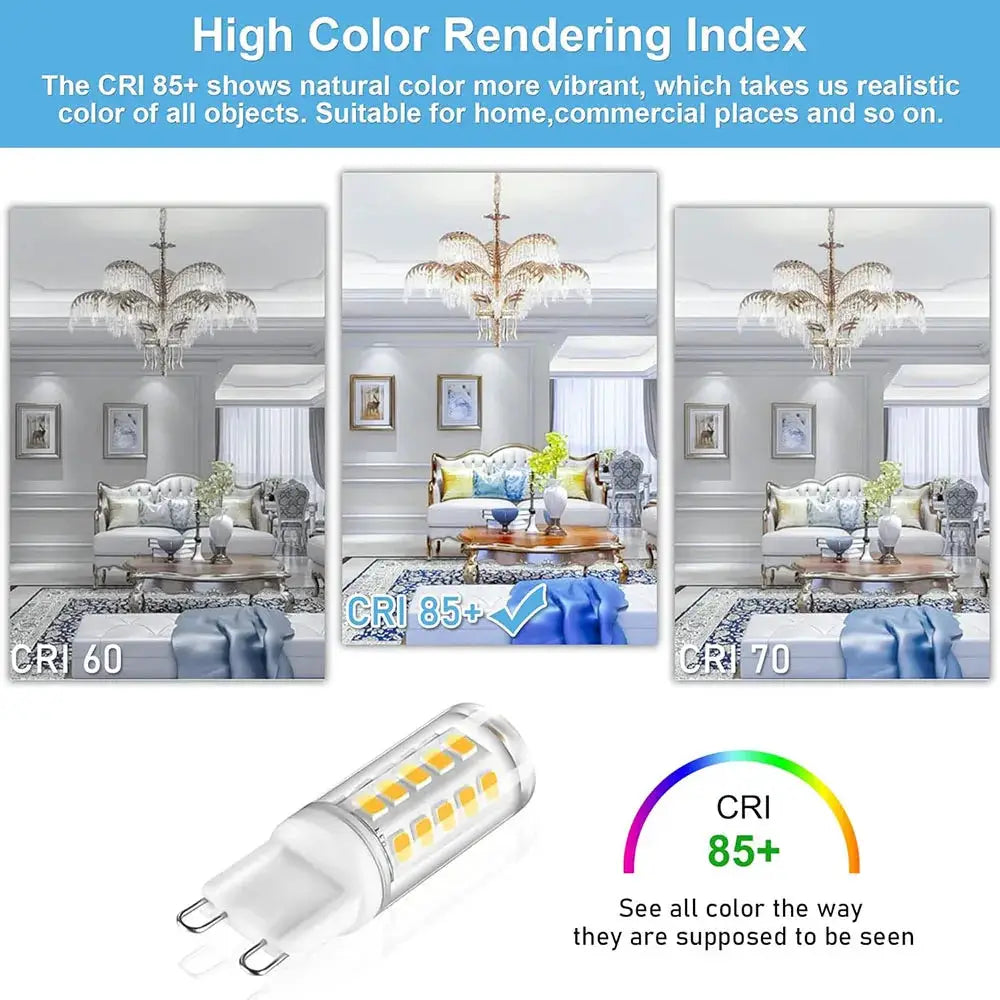 G9 LED Corn Bulb 7W 9W 12W 15W 18W AC 220V SMD 2835 Replace 30 To 40W Halogen Lamps For Home