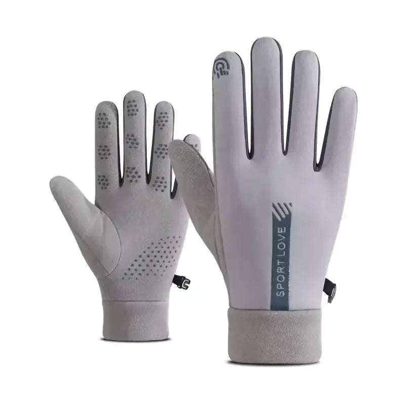 TrailGuard Womens Autumn Winter Waterproof Anti Slip Outdoor Gloves For Cycling And Hiking