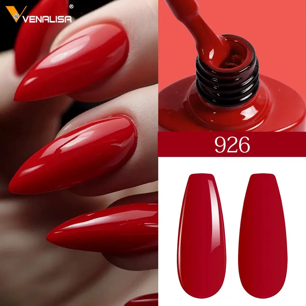 Venalisa Nail Gel Polish Set 60 Colors TPO Free HEMA Free Odorless Soak Off UV LED Curing
