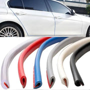 5M Car Door Edge Protector Strip U Type Rubber Moulding Trim With Adhesive Seal Guard Sticker