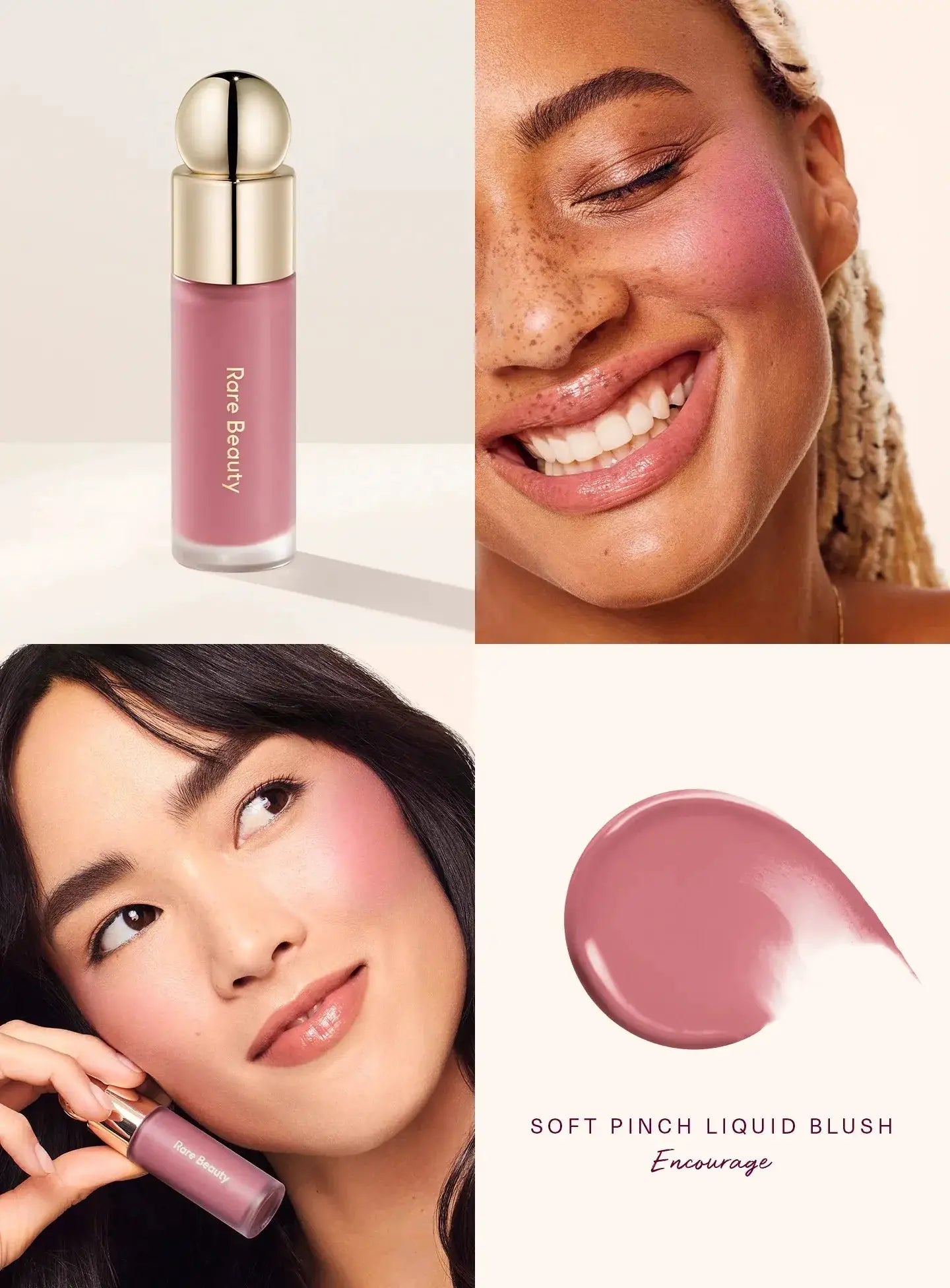 Rare Beauty Soft Pinch Liquid Blush Silky Lightweight Formula Delivers Long Lasting Color And Natural Plump