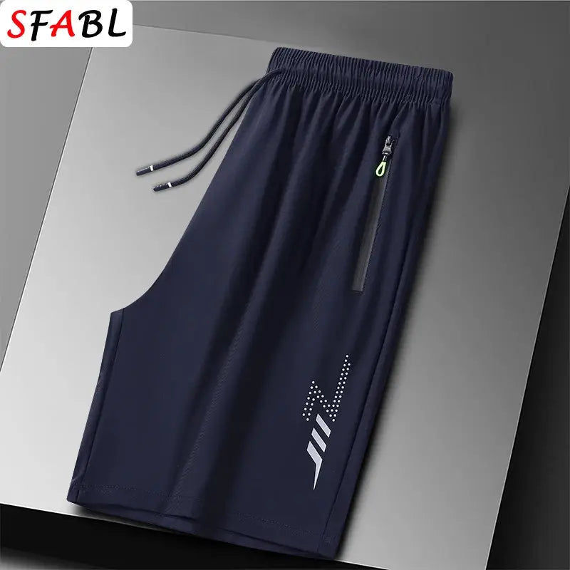 Men Loose Casual Quick Dry Running Shorts For Training And Gym Workout Board Shorts Summer Athletic Bottoms