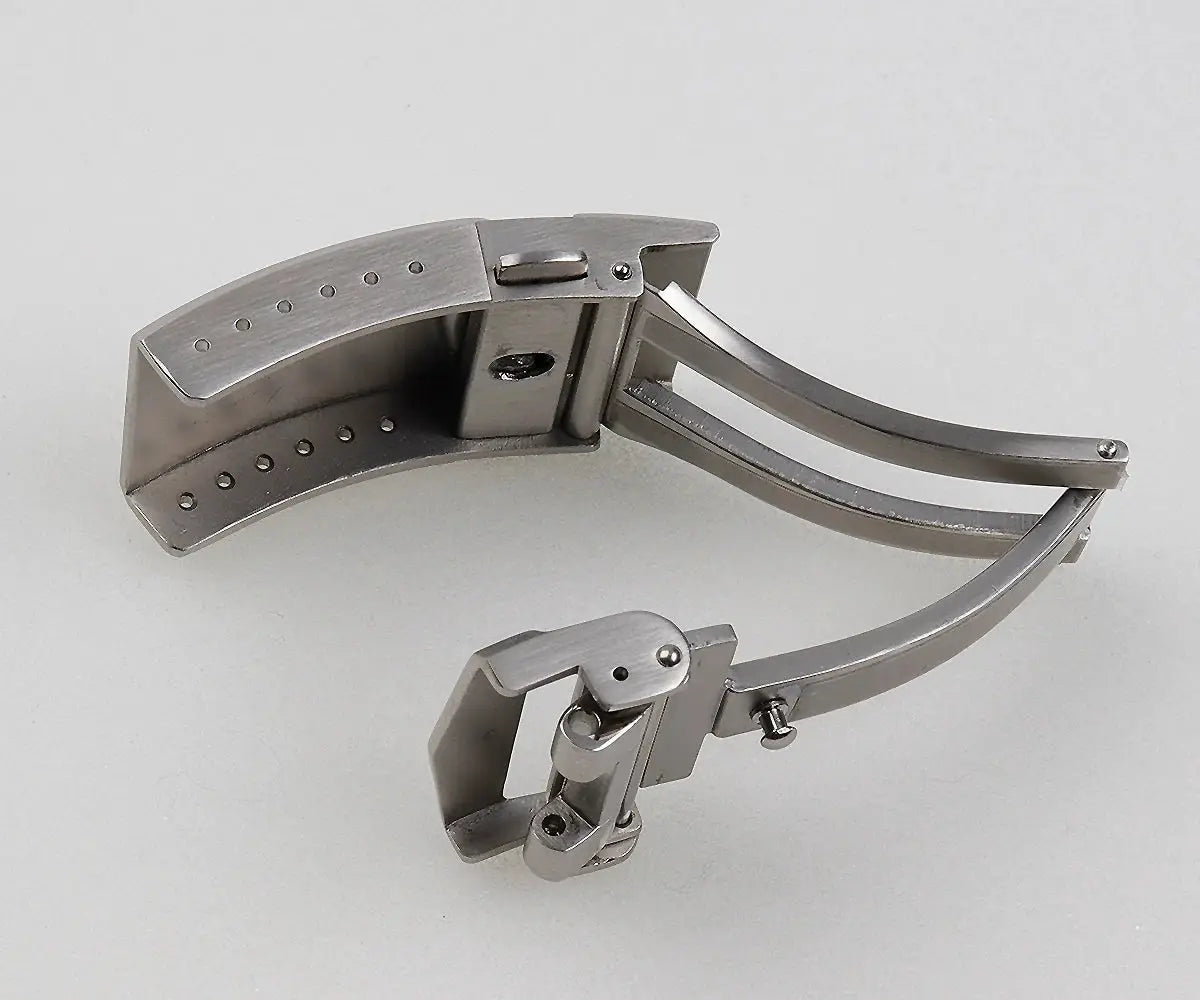 Cronos automatic diving watch with stainless steel bracelet and deployant clasp