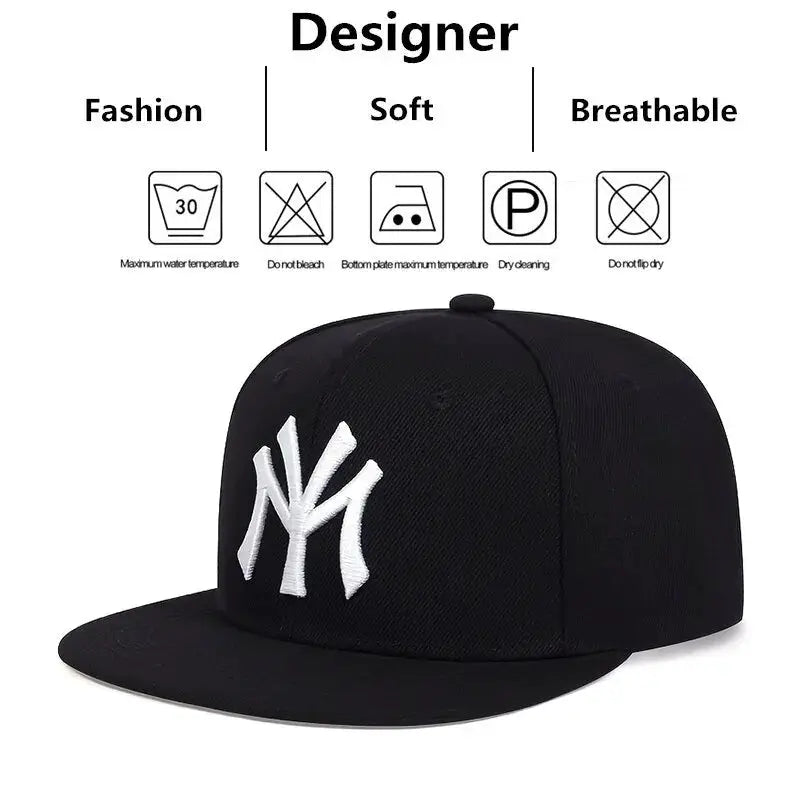 Unisex Letter Embroidery Hip Hop Hat Outdoor Adjustable Casual Baseball Cap Sunscreen Hat For Men Women