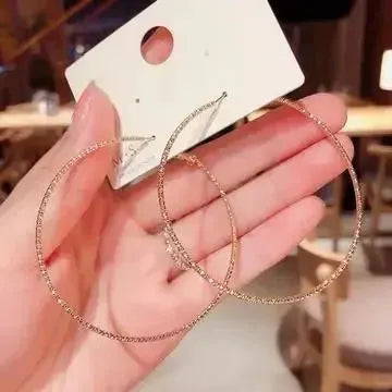 2022 New Trend Simulation Pearl Long Earrings With Flower Rhinestone Pendant For Women Wedding Korean Jewelry