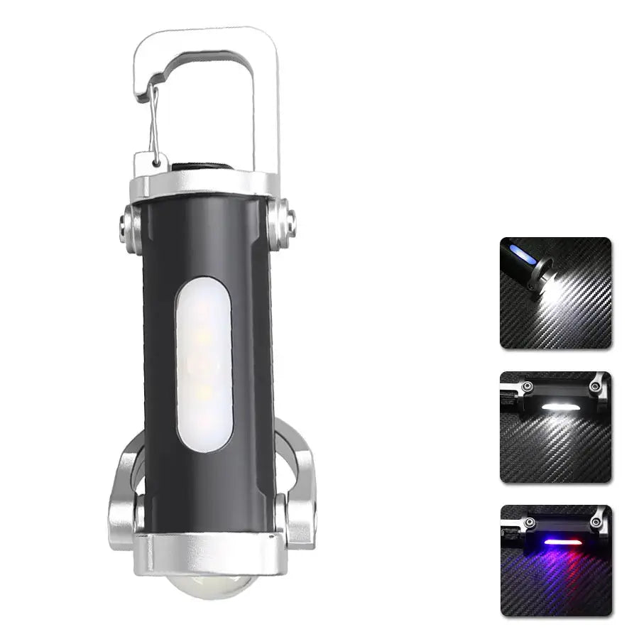 Heinast Camping Light Lightweight Handheld Torch 5 Lighting Modes Rechargeable Tent Lamp For Patio Climbing 8 Filaments