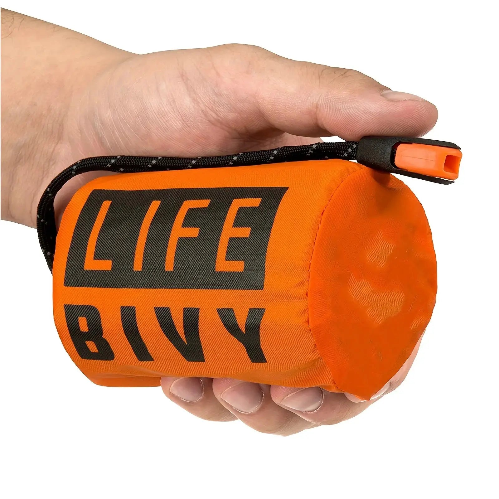 Portable Waterproof Emergency Survival Sleeping Bag Mylar Thermal Blanket Hiking Outdoor EDC First Aid Rescue Kit