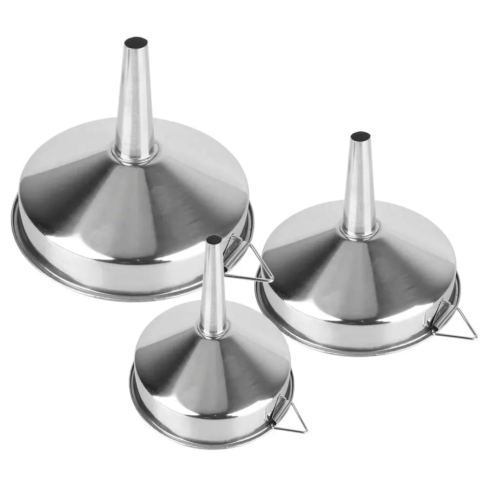 NICEYARD Eco Friendly Metal Funnel For Canning And Kitchen Tools Wide Mouth Bar Wine And Oil Flask