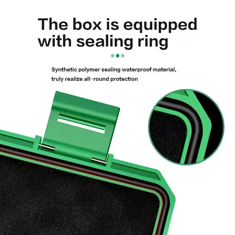 BaoLian Waterproof Sealed Small Precision Instrument Parts Tool Storage Box Portable Protective Case For Moisture