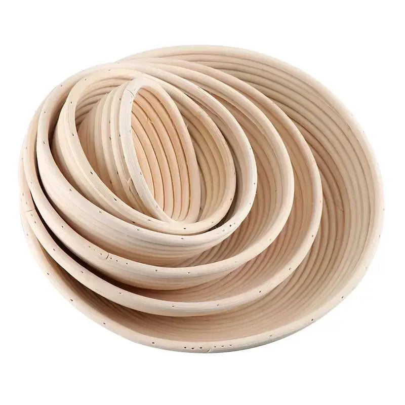 Oval Rattan Bread Proofing Basket Sourdough Banneton Fermentation Wicker Dough Proofing Bowl For Homemade Loaves