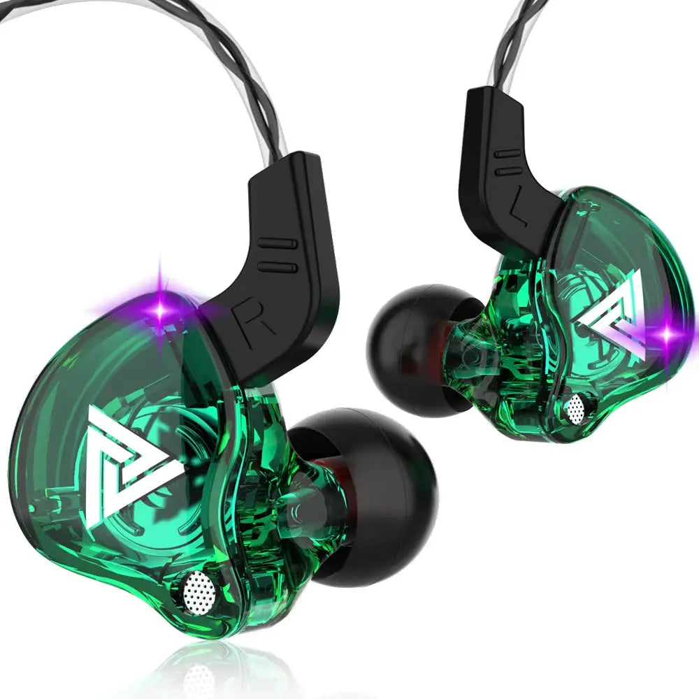 Original QKZ AK6 In Ear Earphones With Six Dynamic Drivers HiFi Stereo Audio And Deep Subwoofer Bass