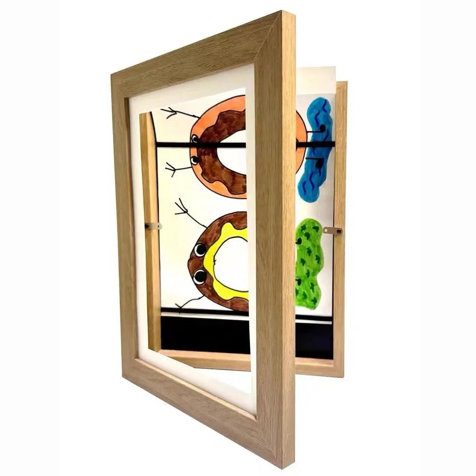 Magnetic Front Open Childrens Art Frames For Posters Photos Drawings Paintings And Home Decor Display - Simples Market