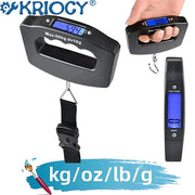 TravelEase 50kg Digital Luggage Scale With Backlit Display Portable Suitcase Weighing