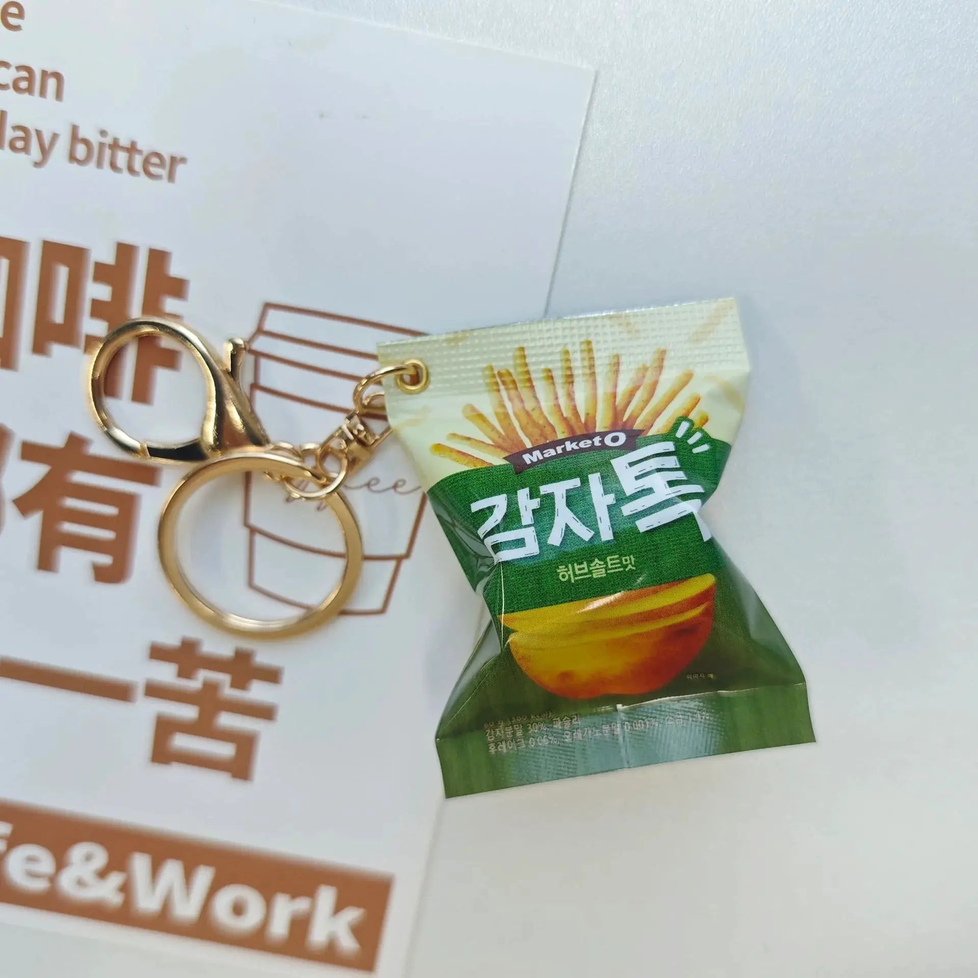 Simulation Instant Noodles Keychain Pendant For Bags Keys And Phones Cute Mini Snack Accessory Great New Year Gift