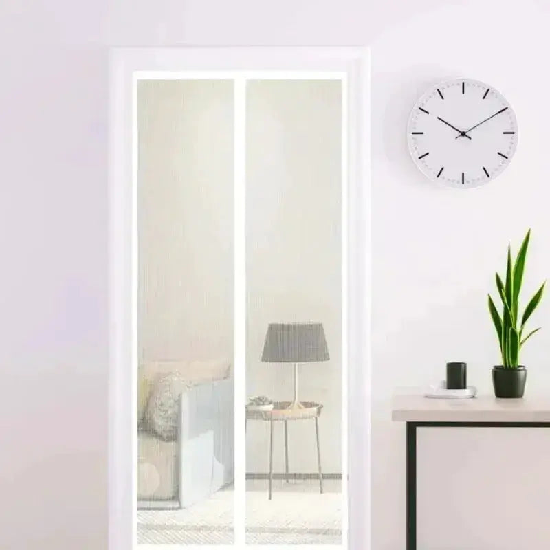 Window Mosquito Curtain Gauze Screen Magnetic Mesh Cover With Magnetic Fastener For Door And Home Ventilation