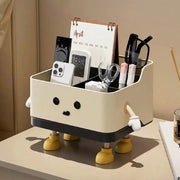 Multifunctional Desktop Storage Box for Cosmetics and Sundries Countertop Organizer and Display Shelf