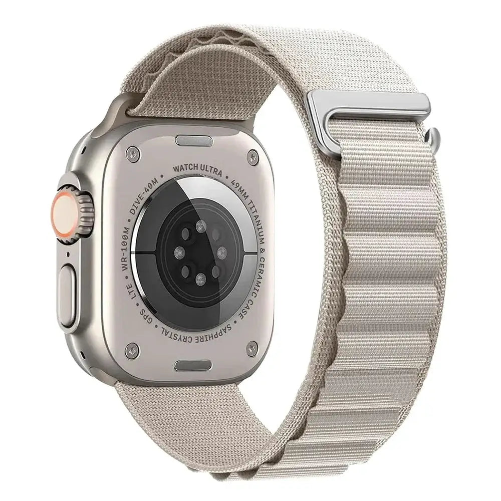 Alpine Loop Band for Apple Watch Ultra 49mm 11 10 9 8 7 46mm 42mm 45mm 41mm Nylon Wristband iWatch Series 6 5 4 SE 44 40mm Strap